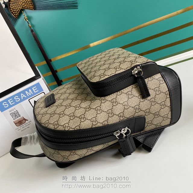 Gucci古馳包包 G家新款雙肩包 429020 古奇男士雙肩後背包 gdj1468
